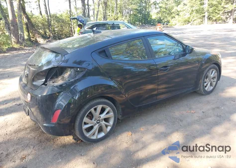 2016 Hyundai Veloster from USA, damaged, VIN KMHTC6AD2GU272055